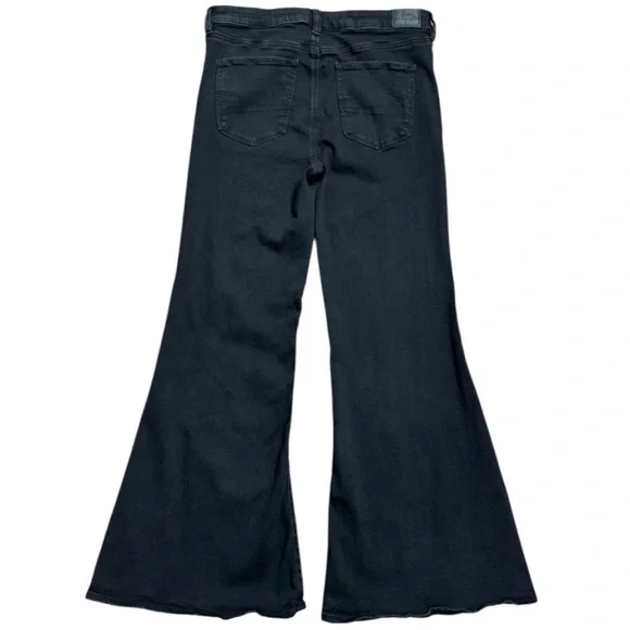 American Eagle Festival Flare Jeans in
Black Button Fly Size 20 - Picture 2 of 4